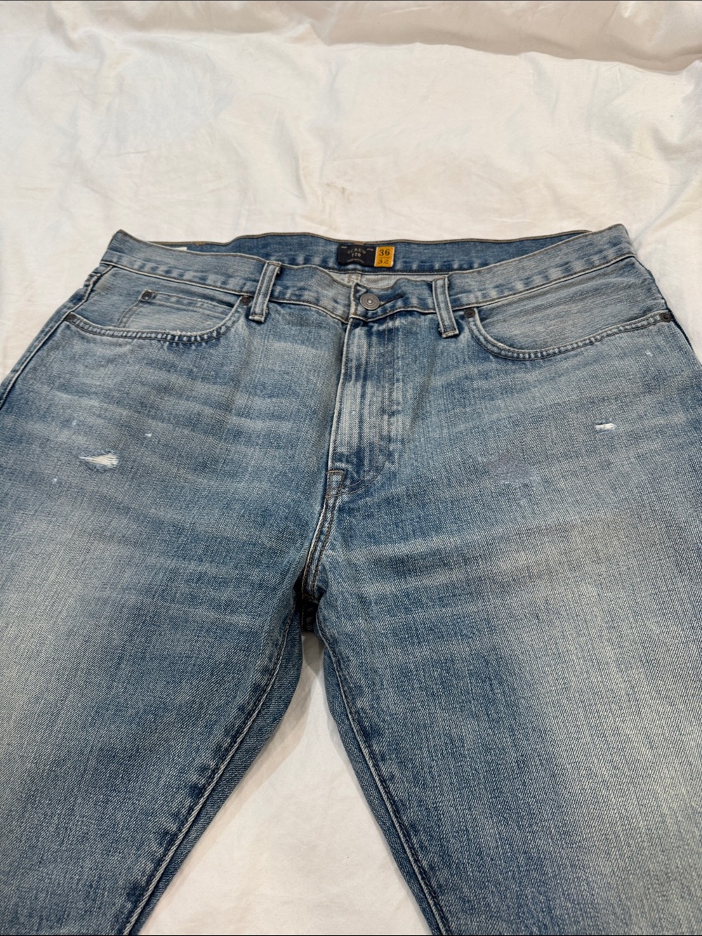J. Crew Light Blue Straight-Leg Jeans